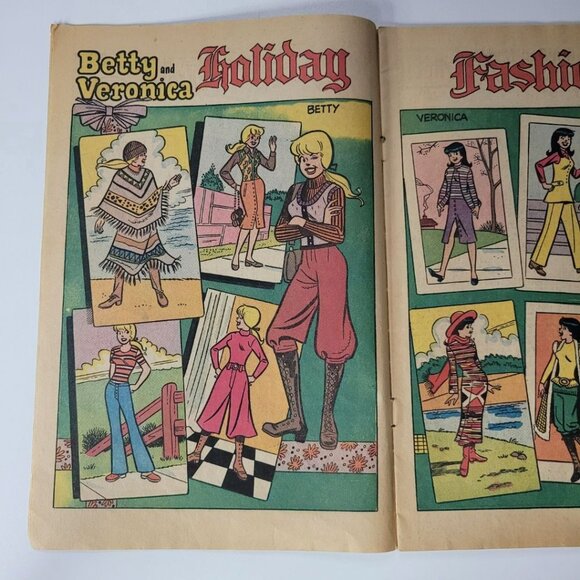Betty Veronica No 182 February 1971 Archie Comics No Cover Scrapbook Paper Craft - Picture 6 of 11
